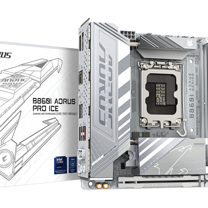 Build Dream Gaming PC with GIGABYTE B860I AORUS PRO ICE