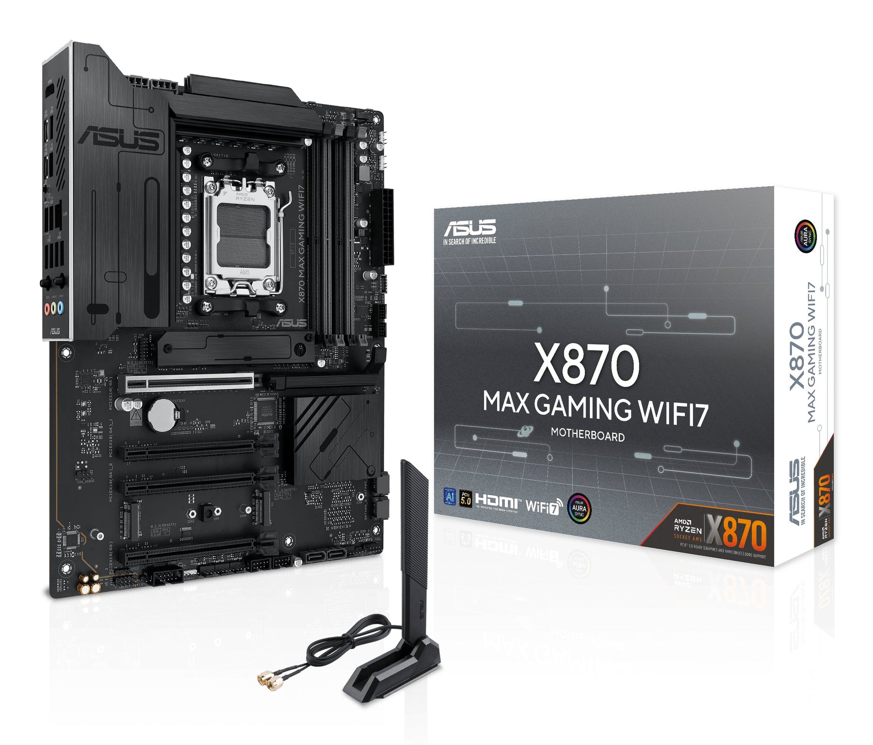 Elevate Gaming Performance with ASUS X870 MAX Motherboard