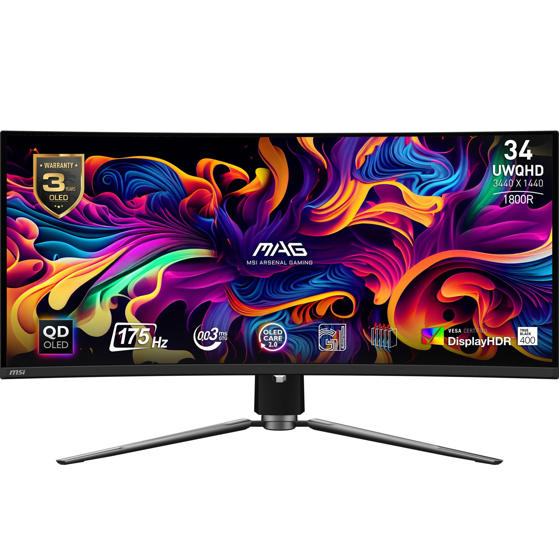 Elevate Gaming Experience with MSI MAG 341CQPDE Monitor