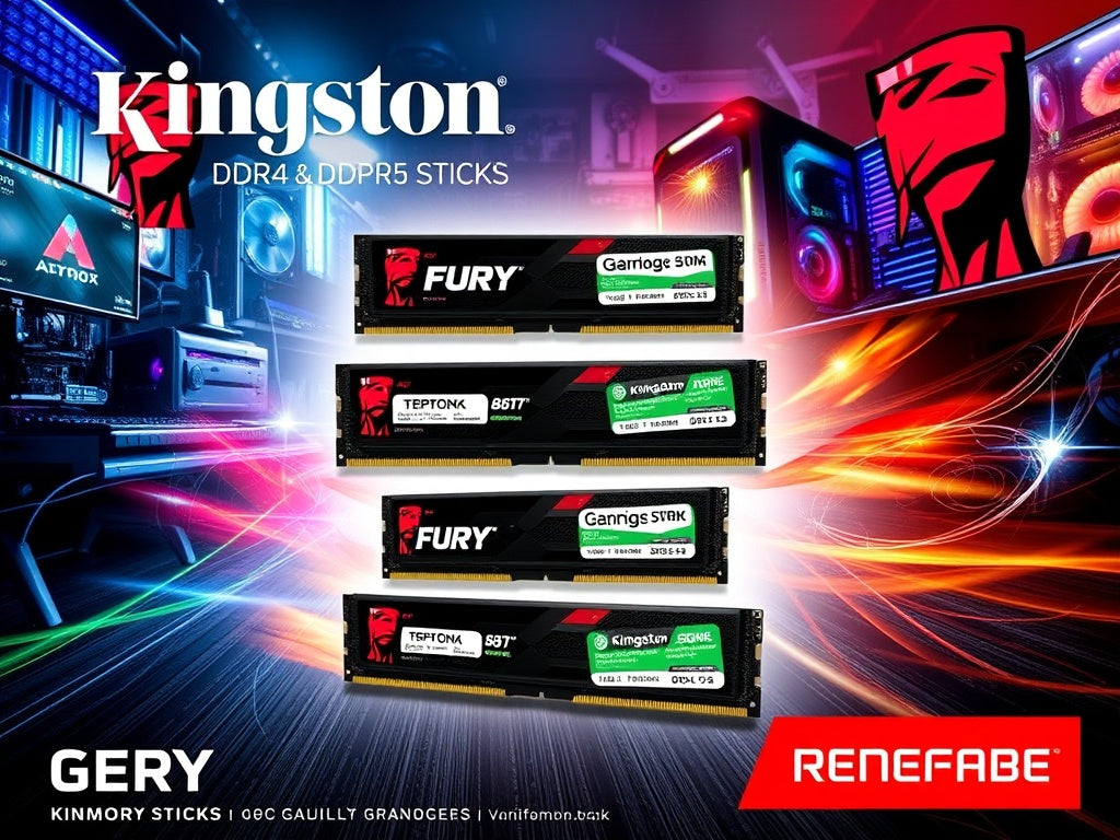 Unleash the Power of Next-Gen DDR5 Memory with Kingston FURY Renegade 🔥
