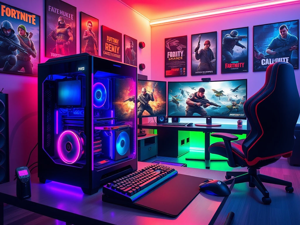 Unleash Your Gaming Potential with the Ares® AMD Ryzen™ 5 5600G Custom Gaming Desktop PC