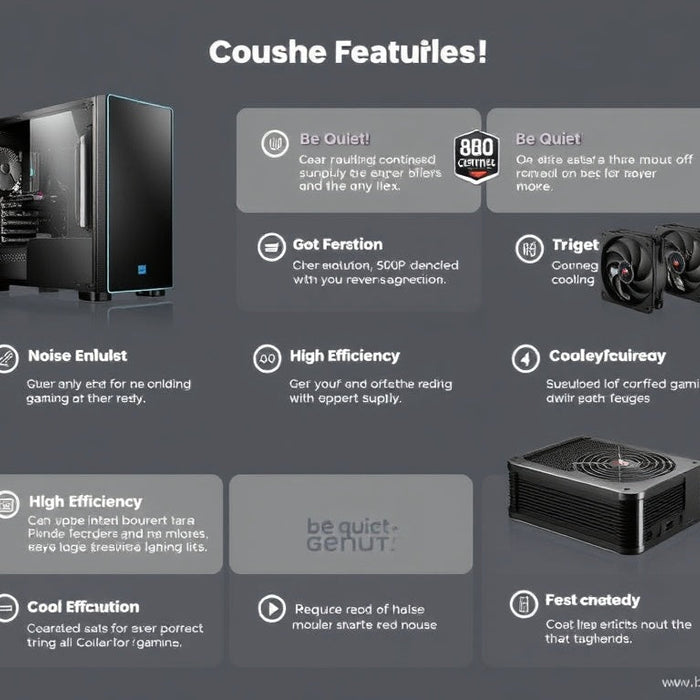 Elevate Your Gaming Experience with be quiet! PC Masterpieces