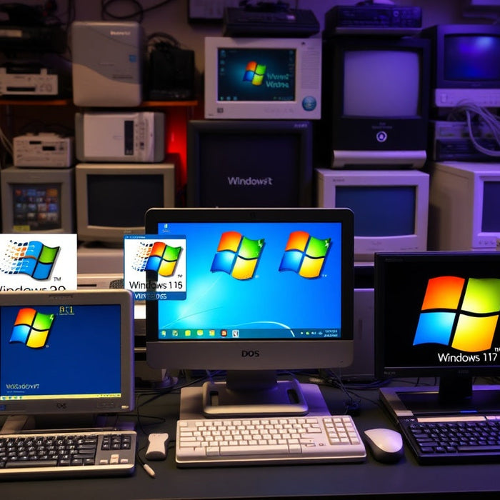 L'Évolution de Microsoft Windows : De DOS à l'Ère Moderne