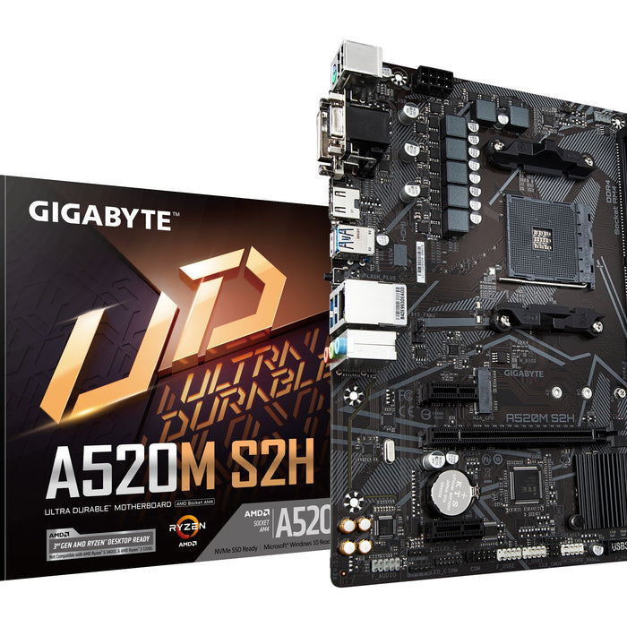 Unlock Gaming Potential with GIGABYTE A520M S2H Motherboard