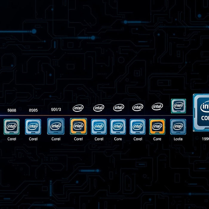 La Evolución de los Procesadores PC de Intel: Desde el 8086 hasta el Core i9 14900K