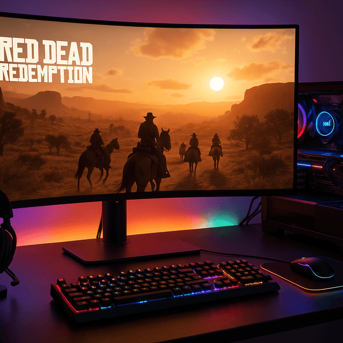 Elevate Your Gaming Experience with Gameforce's RED DEAD REDEMPTION Custom PCs 🎮💻 GAMEFORCE.IE