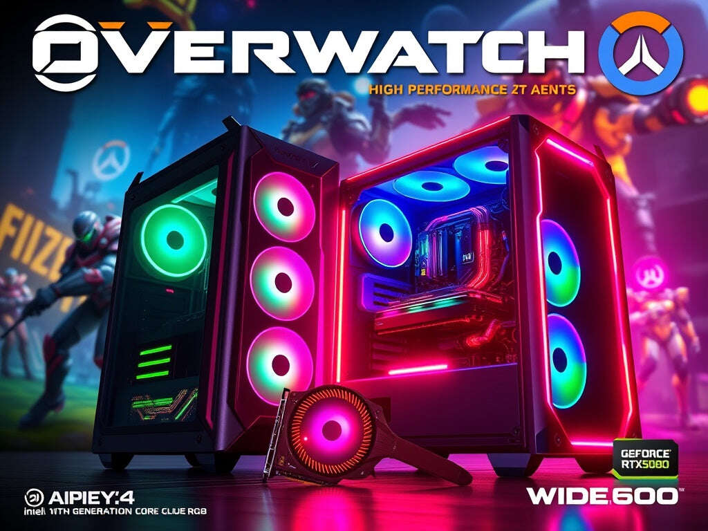 Elevate Your Gaming Experience with Overwatch 2 Custom Gaming PCs from Gameforce.ie GAMEFORCE.IE
