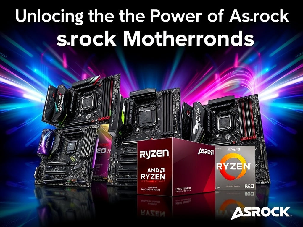 Unleash the Power of Your Next Build with ASRock's Cutting-Edge Motherboards