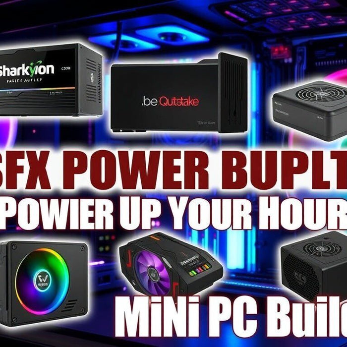 Unleash the Power of Compact Performance with Sharkoon's SFX Power Supply Units