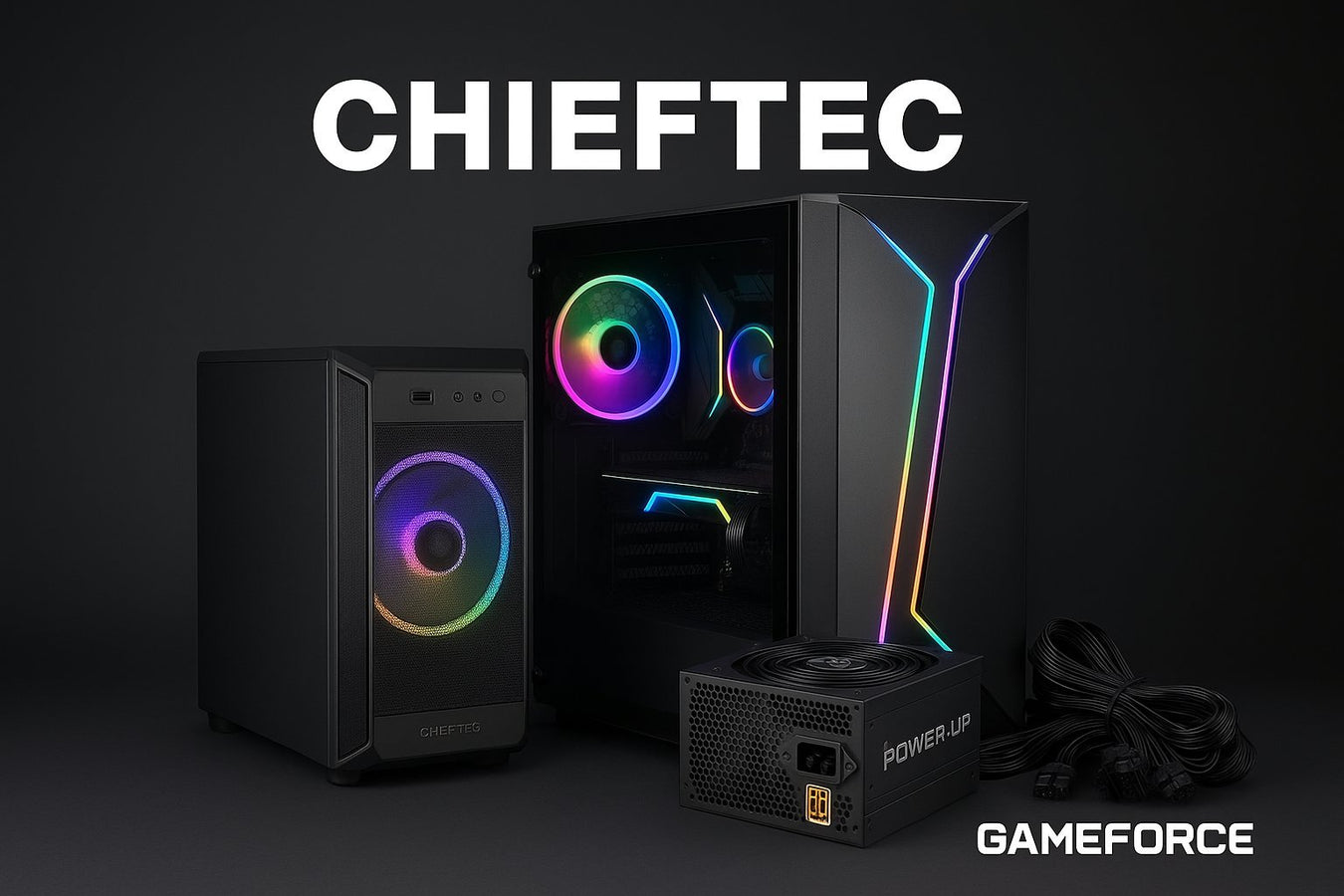 Chieftec Low Cost PC Cases , Power Supplies for PC Builders from Irelands Gameforce.ie