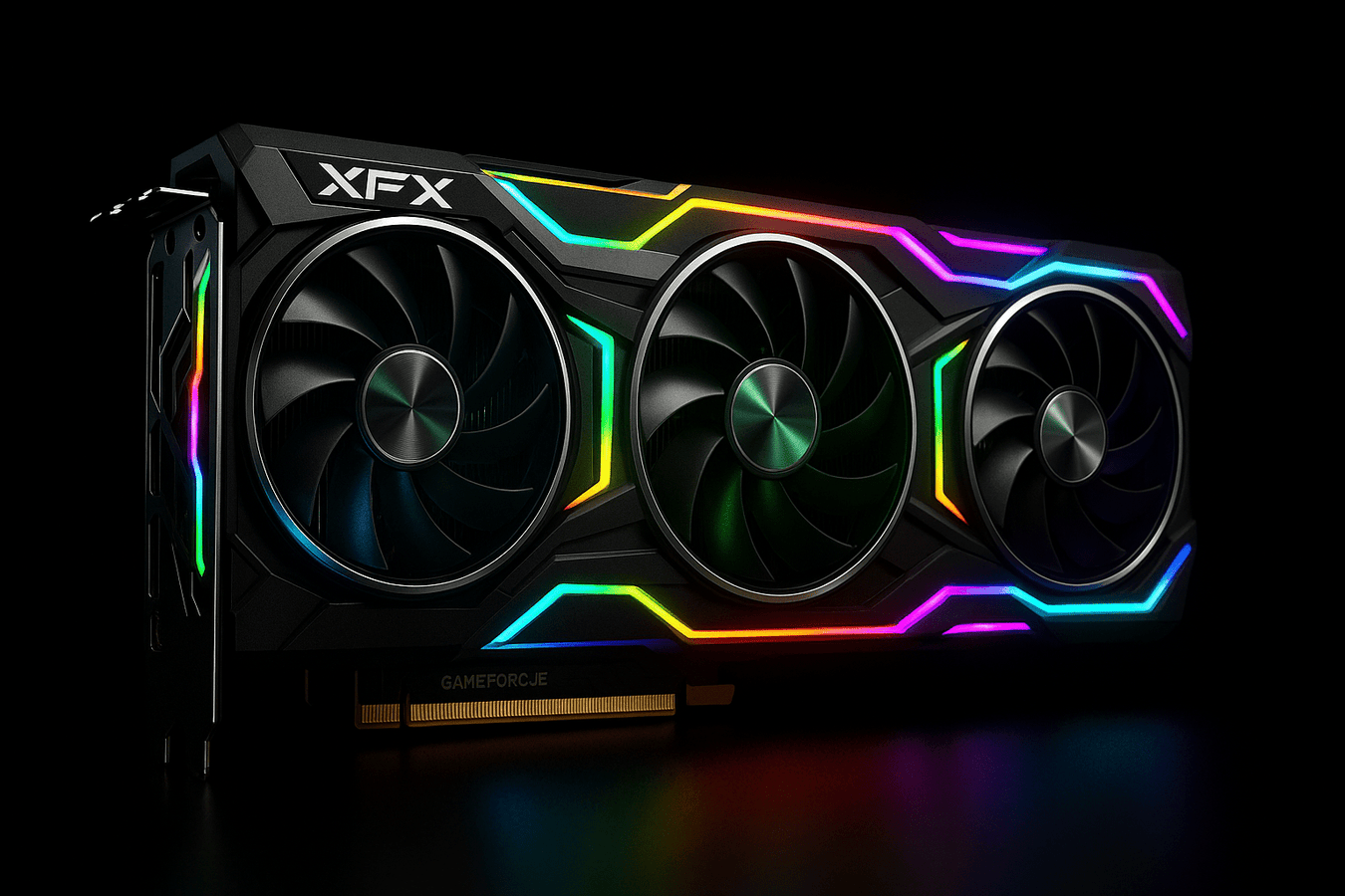 XFX Graphics Cards Nvidia GeForce RTX from Irelands PC Builders and PC Component Online Store Gameforce.ie . XFX Official Manufacturers Warranty , Large Selection , Best Prices , Quick Delivery in Ireland , Espana and Portugal with DHL.