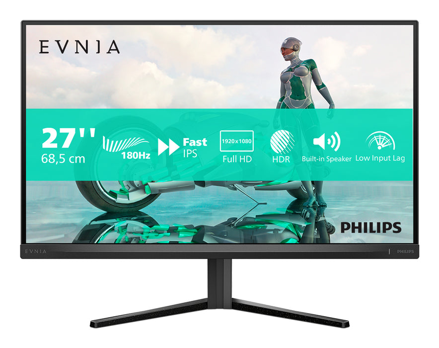 Philips Evnia 27M2N3200S/00 computer monitor 68.6 cm (27") 1920 x 1080 pixels Full HD LCD Black