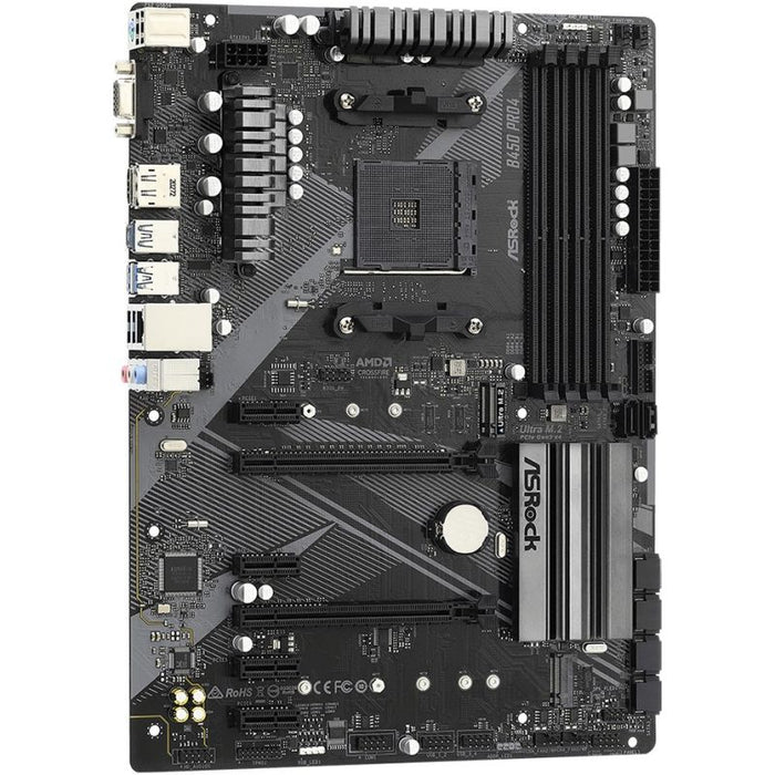 ASROCK B450 PRO4 R2.0 (AM4) (D)