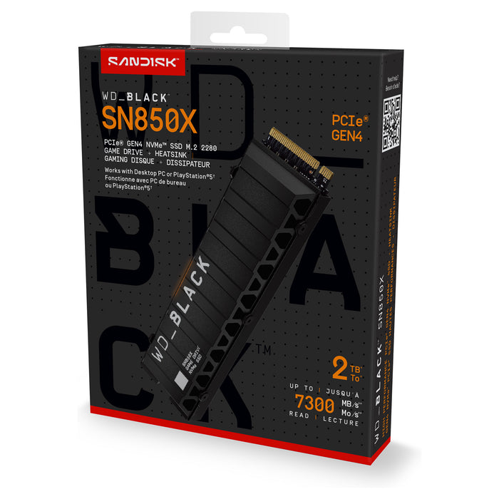 SanDisk Black WD_BLACK SN850X NVMe