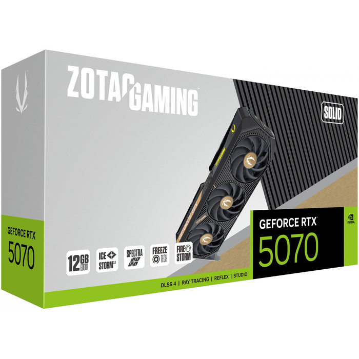Zotac GAMING GeForce RTX 5070 SOLID