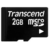 Transcend microSD Flash Card 2GB