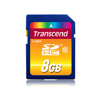 Transcend TS8GSDHC10 memory card