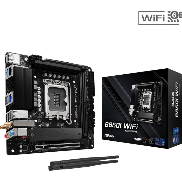 B860I WiFi 1851 mITX HDMI / DP DDR5
