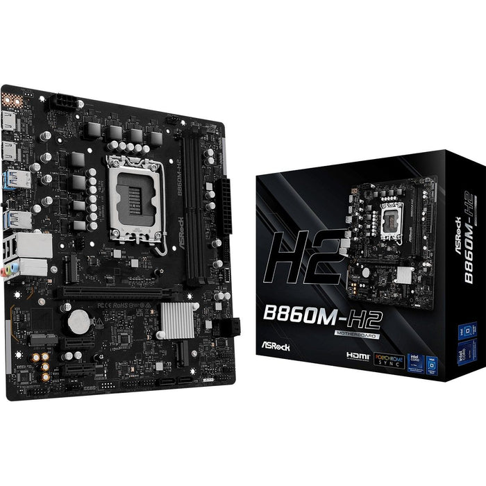ASRock B860M-H2 DDR5 PCIe 4.0 Micro-ATX Motherboard