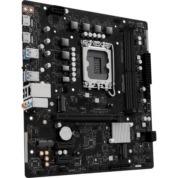 ASRock B860M-H2 DDR5 PCIe 4.0 Micro-ATX Motherboard