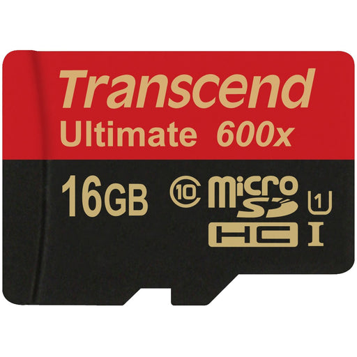 Transcend microSDHC Class 10 UHS-I 600x 16GB