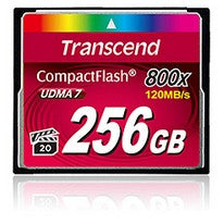 Transcend CompactFlash 800x 256GB