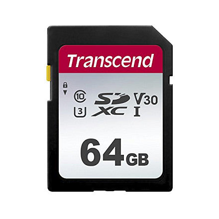 Transcend TS64GSDC300S memory card