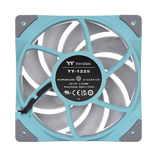 Thermaltake Toughfan 12 Turquoise High Static Pressure Radiator Fan