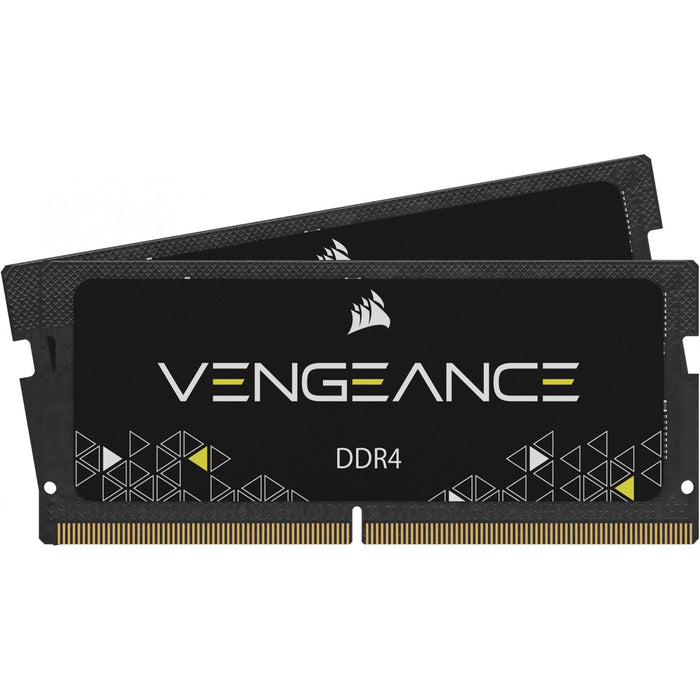 16 GB Corsair SO-DIMM 2666 (2x 8 GB) dual kit (black. CMSX16GX4M2A2666C18. Vengeance)