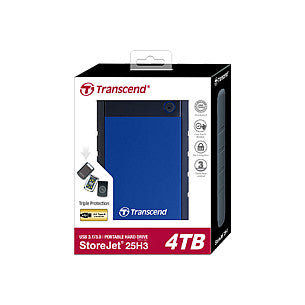 Transcend StoreJet 25H3 external hard drive