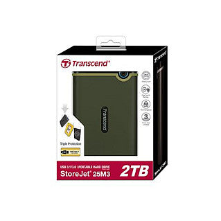 Transcend StoreJet 25M3G external hard drive