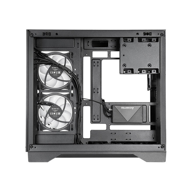 Chieftec Visio GM-30B-TG-OP schwarz Tempered Glass x 2