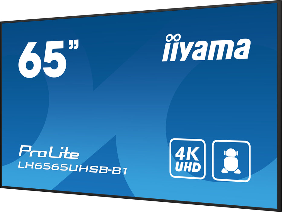 iiyama LH6565UHSB-B1 Signage Display