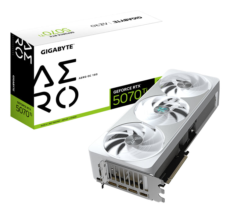 GIGABYTE GeForce RTX 5070 Ti AERO OC 16G