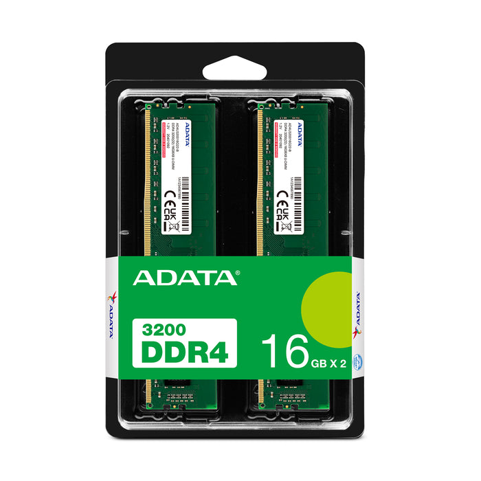 ADATA AD4U320016G22-DTGN memory module 32 GB 2 x 16 GB DDR4