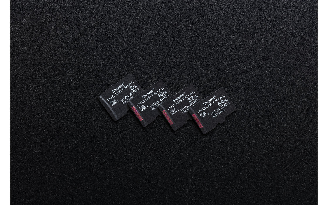 Kingston Technology 32GB microSDHC Industrial C10 A1 pSLC Card Single Pack w/o Adapter
