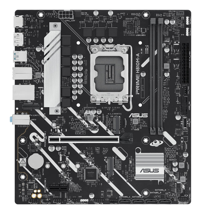 ASUS PRIME H810M-A-CSM Intel H810 LGA 1851 (Socket V1) micro ATX