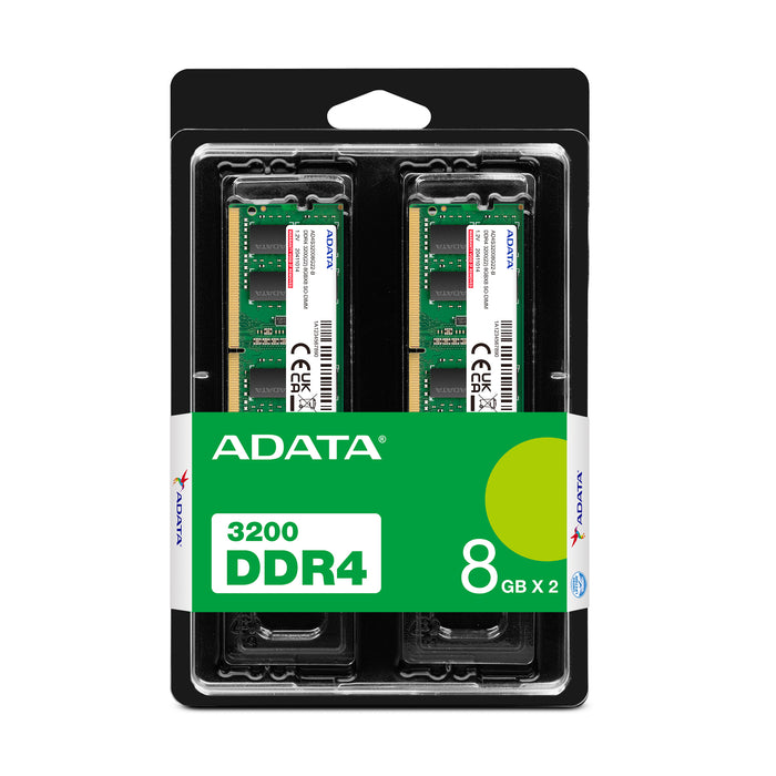 ADATA AD4S32008G22-DTGN memory module 16 GB 2 x 8 GB DDR4