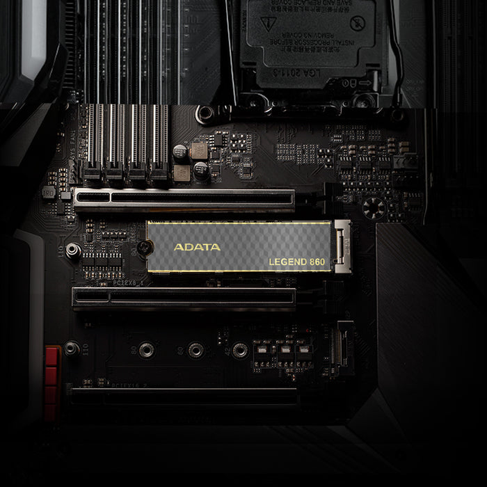 ADATA LEGEND 860 SLEG-860-2000GCS internal solid state drive 2 TB M.2 PCI Express 4.0 NVMe 3D NAND
