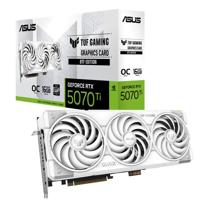 ASUS TUF-RTX5070TI-O16G-BTF-WHITE