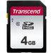 Transcend SD Card SDHC 300S 4GB