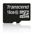 Transcend microSDXC/SDHC Class 10 UHS-I 16GB