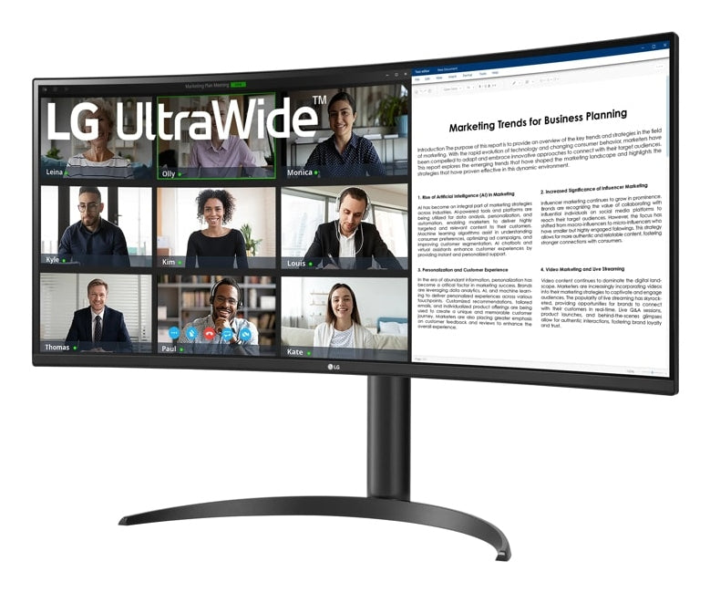 LG 34WR55QK-B computer monitor