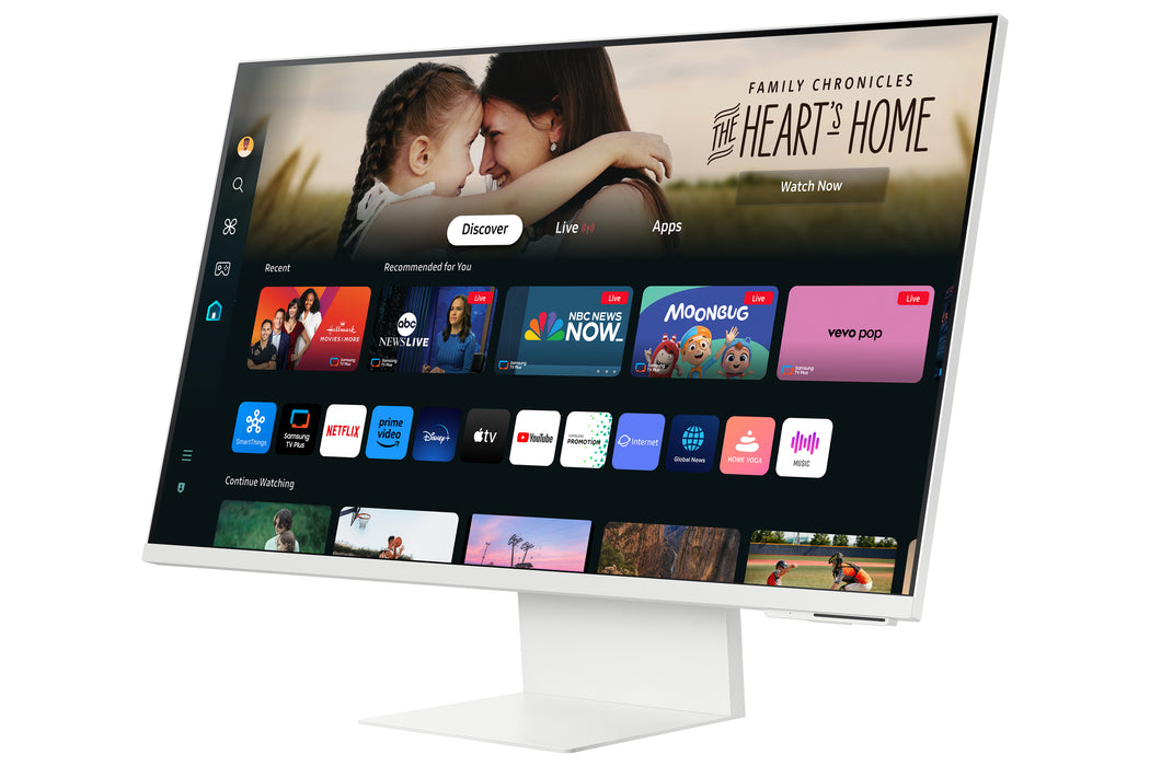 Samsung M80D computer monitor 81.3 cm (32") 3840 x 2160 pixels 4K Ultra HD LED White