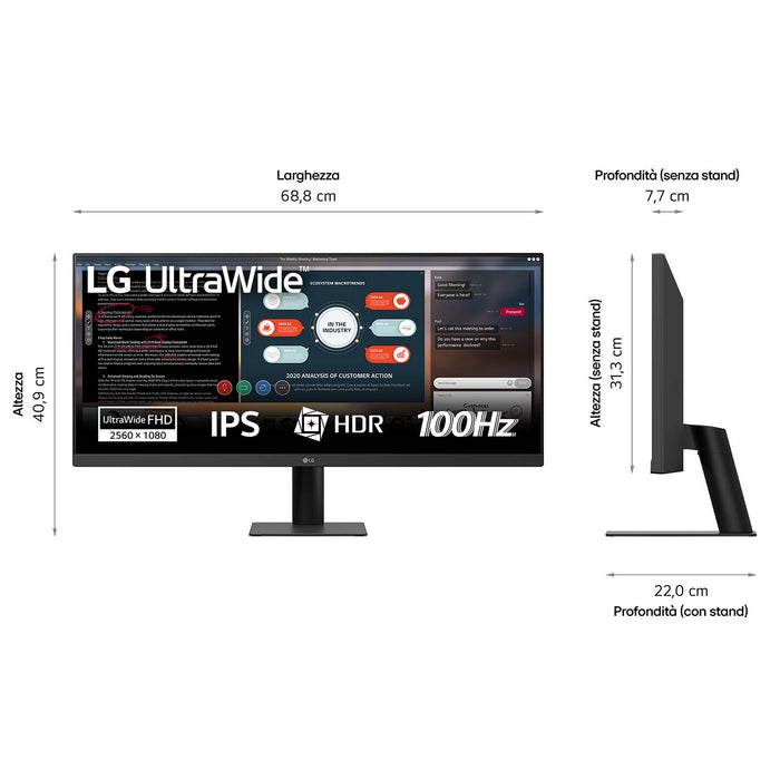 LG 29U511A-B computer monitor