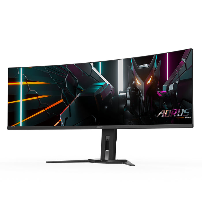 GIGABYTE CO49DQ OLED Curved Gaming Monitor - 5120x1440(DQHD), 1800R, 144Hz, 0.03ms, KVM, FreeSync Premium Pro, HDMI 2.1