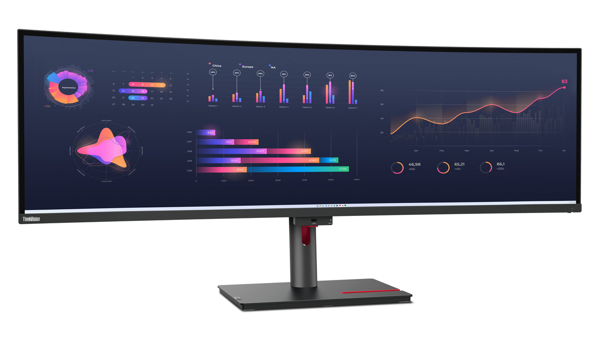 Lenovo ThinkVision P49w-30 LED display