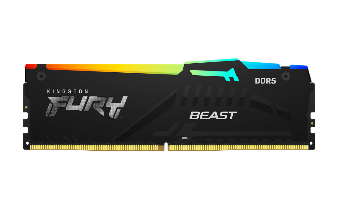 Kingston Technology FURY Beast 16GB 6000MT/s DDR5 CL30 DIMM (Kit of 2) RGB EXPO