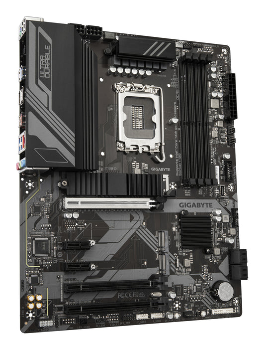 GIGABYTE Z790 D Motherboard - Supports Intel Core 14th Gen CPUs, 12+1+１ Phases Digital VRM, up to 7600MHz DDR5 (OC), 3xPCIe 4.0 M.2, 2.5GbE LAN, USB 3.2 Gen 2