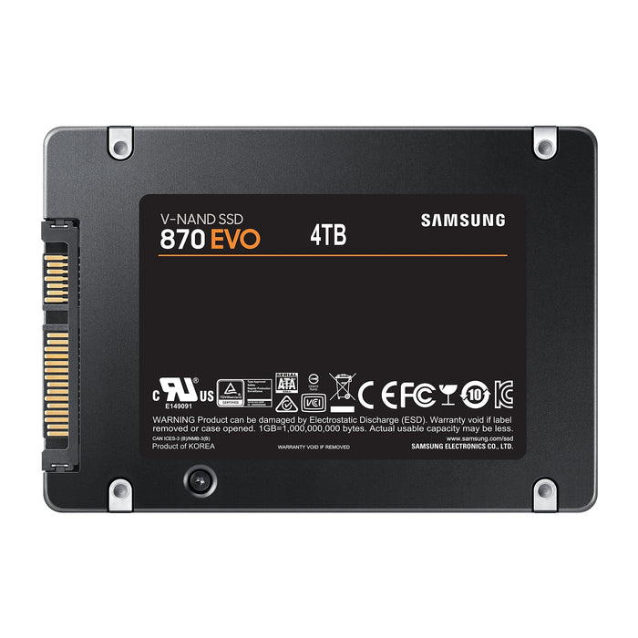 Samsung 870 EVO 4 TB 2.5" Serial ATA III V-NAND MLC